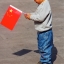 Eindrücke auf dem Tiananmen-Platz (chinesisch Platz des Tors des himmlischen Friedens)